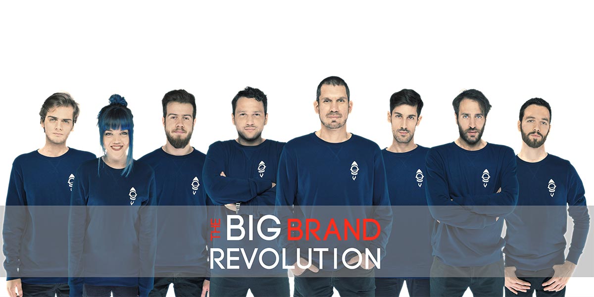 Il team di Big Rocket al completo per la Big Brand Revolution